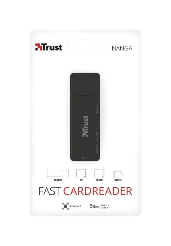 Кардидер Trust Nanga USB 3.1 (30371217) - фото 8 Кардидер Trust Nanga USB 3.1 (30371217) - фото 8