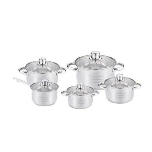 Набор посуды Benson BN-295 из нержавеющей стали 12 пр. (BN-295)