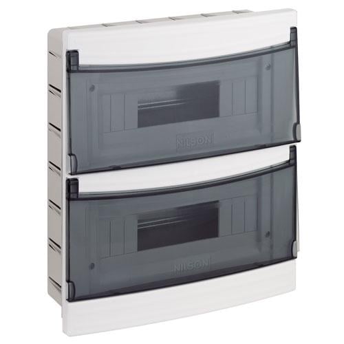 Бокс пластиковий NILSON на 24 модулі внутрішній (30331024)