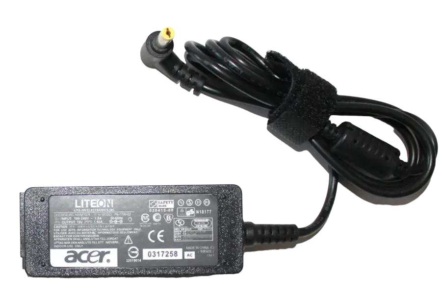 Блок питания для ноутбука Acer Liteon 19 V/1,58 A 30 W 5,5x1,7 мм (000022218) - фото 1