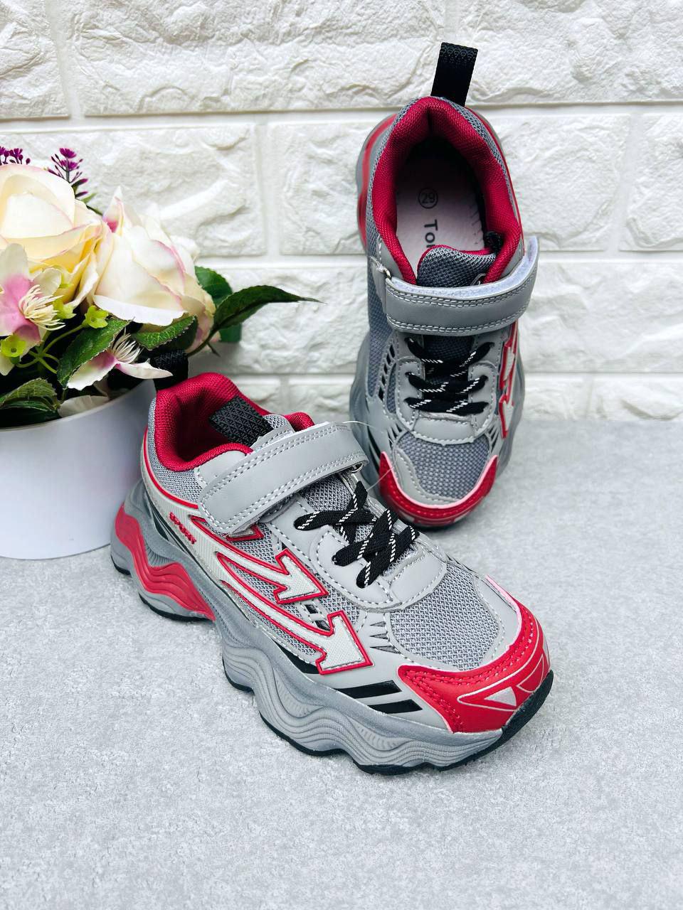 Кроссовки для мальчика ТОМ.М 2022 р. 28 17,5 см Серый (2022-2)