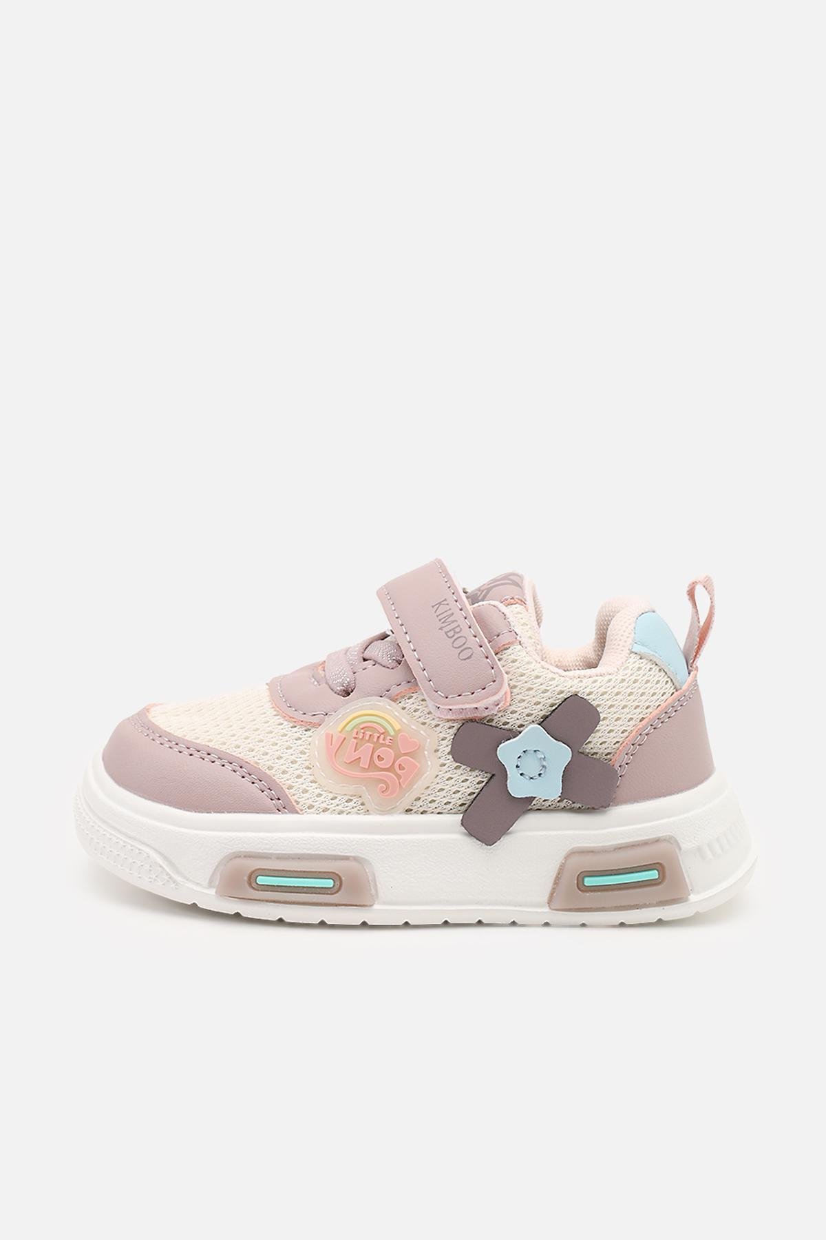 Кеды для девочки ЦБ-00273703 р. 24 Пудровый (SKT001055779)