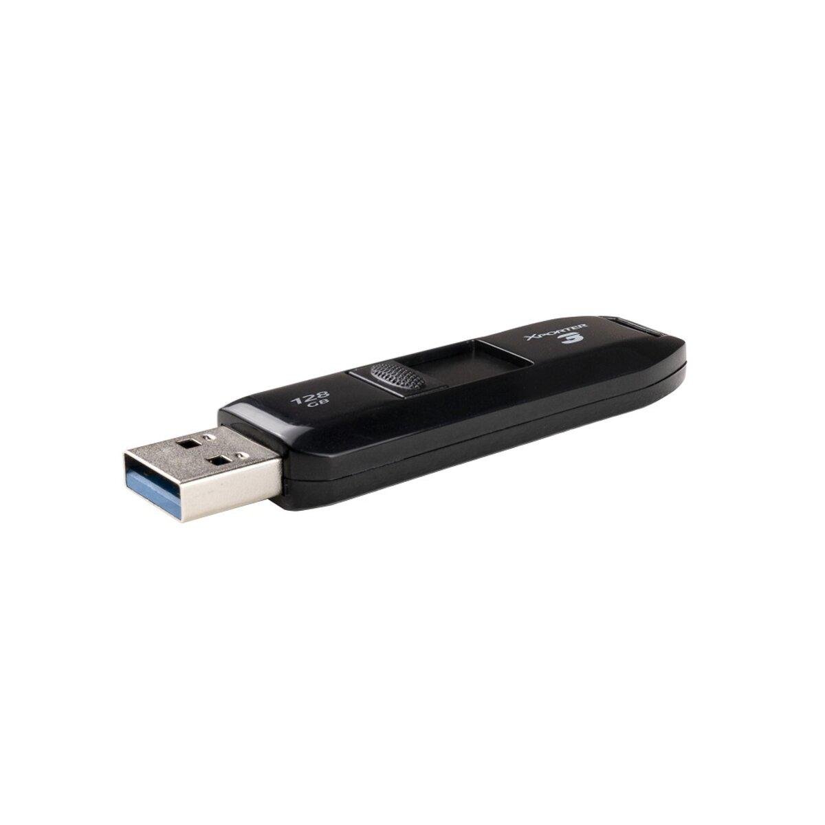 Флеш-память USB Patriot USB 3.2 Xporter 3 128 Гб Black (PSF128GX3B3U) - фото 4