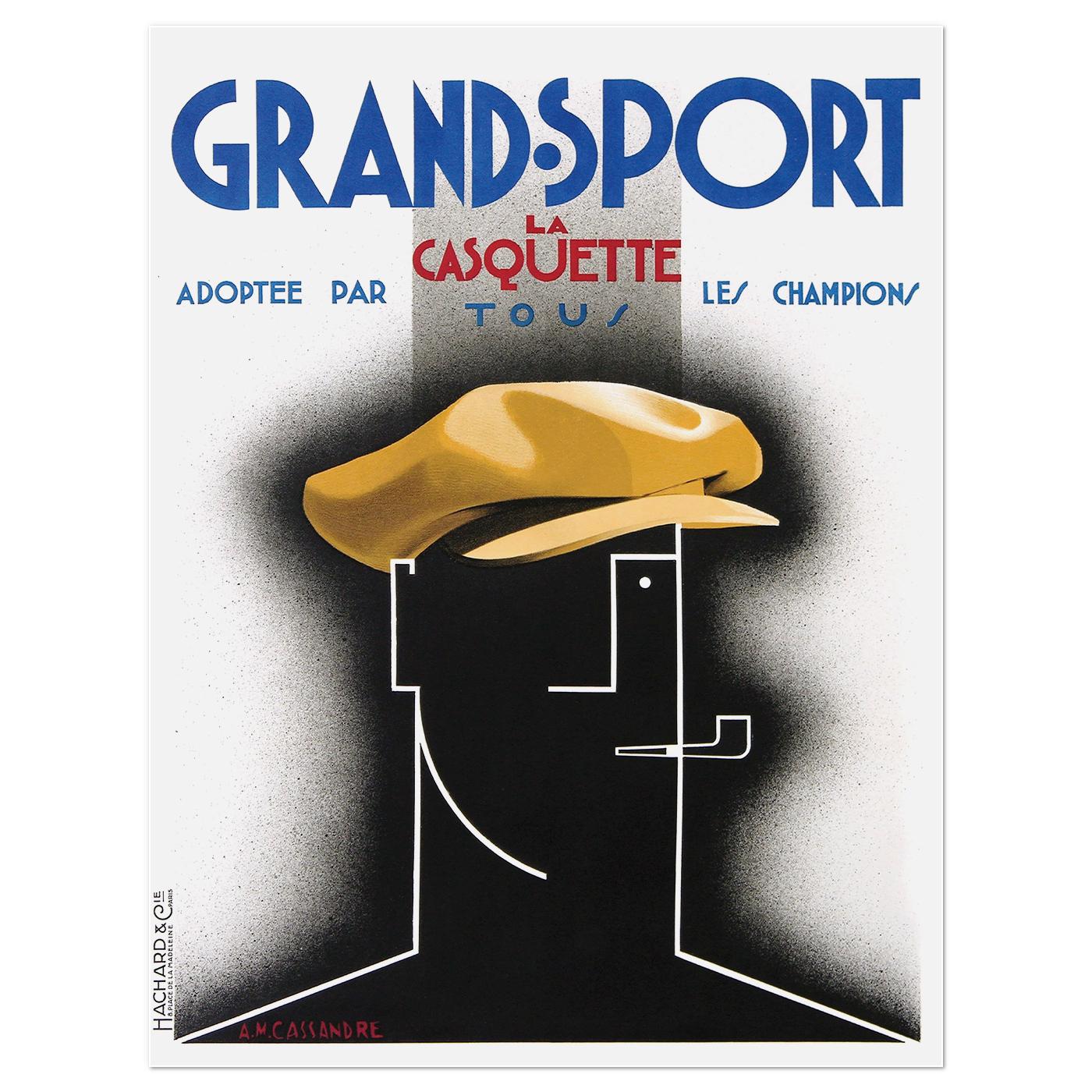 Постер ретро Grand-Sport 1925 64x84 см (0236)