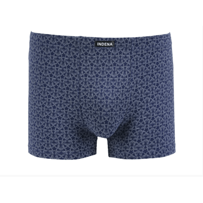 Мужские трусы INDENA Батал cтрейч 6XL Сине-серый (205024)