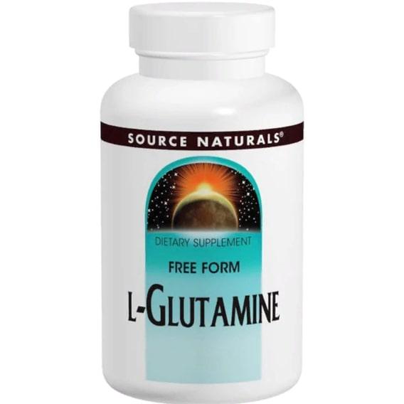 Глютамін Source Naturals L-Glutamine 500 мг 100 Tabs (SNS-00127)