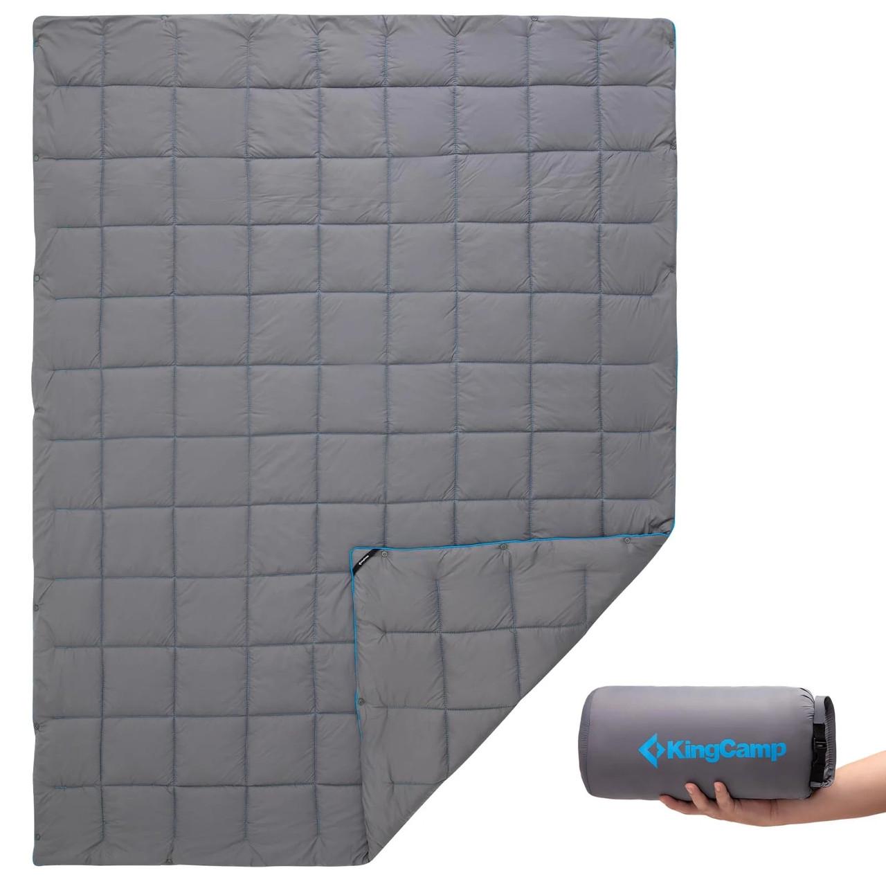 Ковдра туристична KingCamp Smart 150 KS2432 Charcoal (KS2432_CHARCOAL)