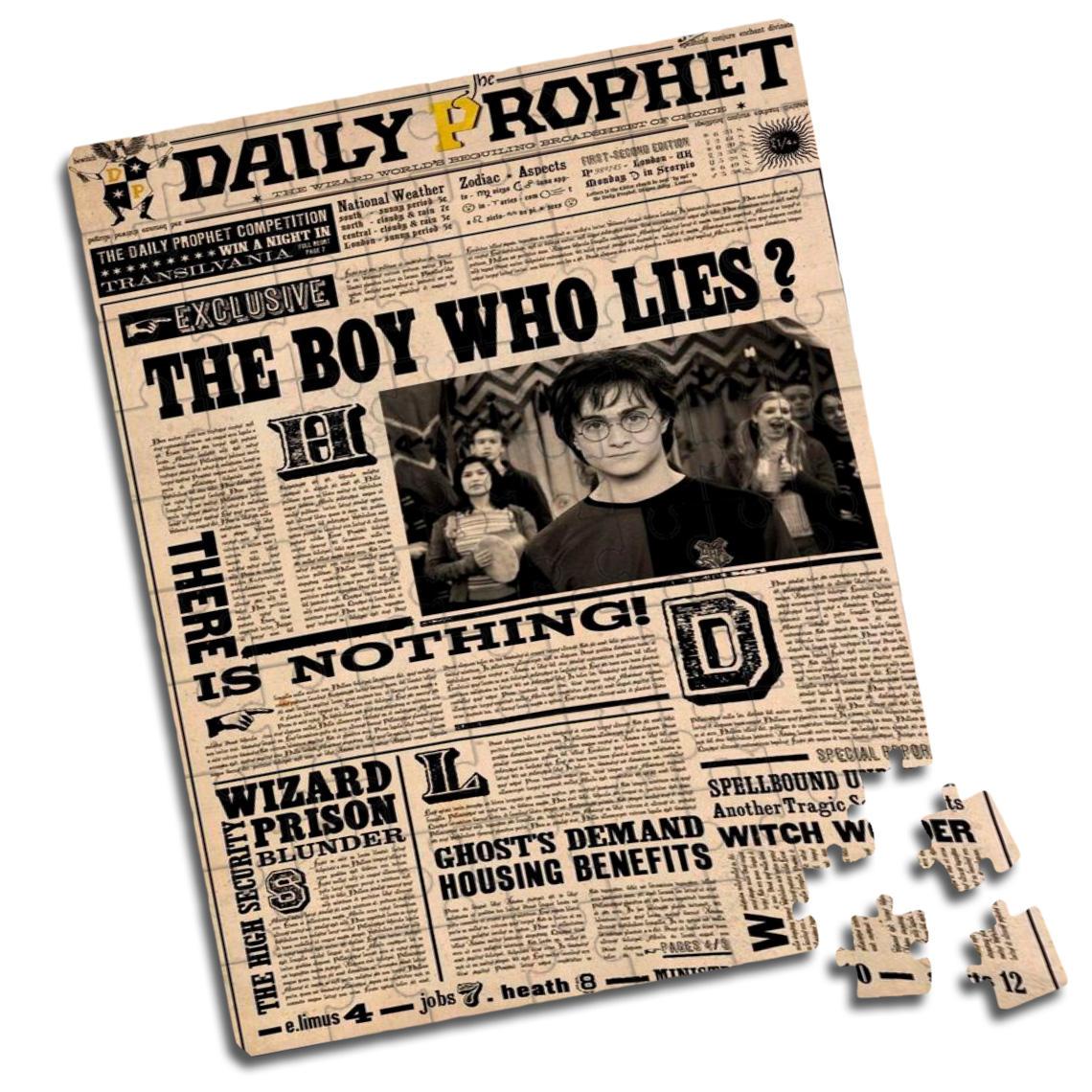 Пазл Арт №67 Газета A4 80 элементов (pazlA4-215)