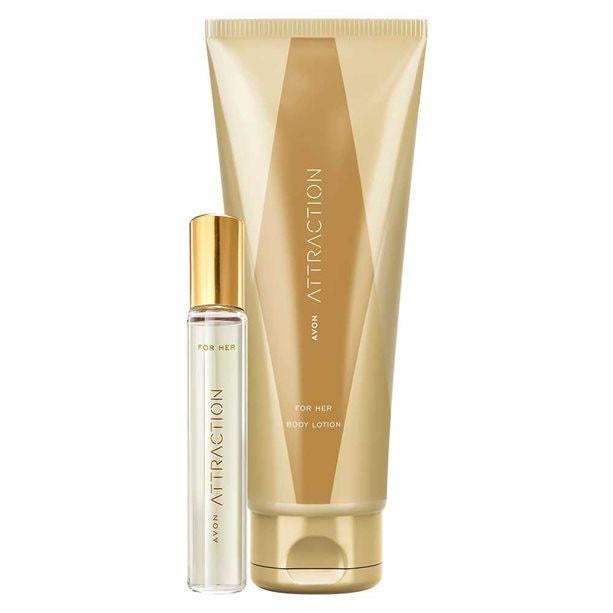 Набор женский парфюмированный Avon Attraction 2в1 10/125 мл (AV9804153)