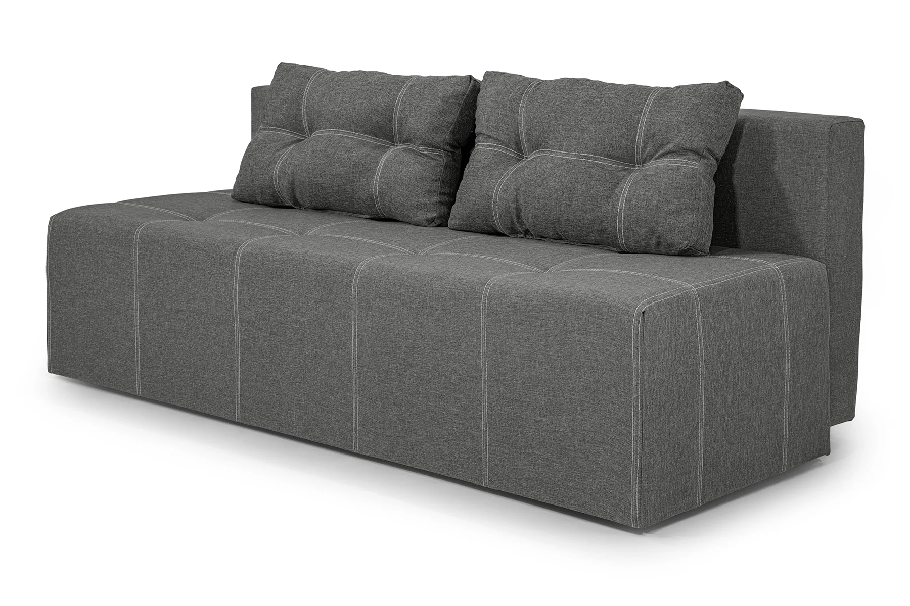 Диван Буги 200х98 см Серый (28118764) - фото 1 Диван Буги 200х98 см Серый (28118764) - фото 1