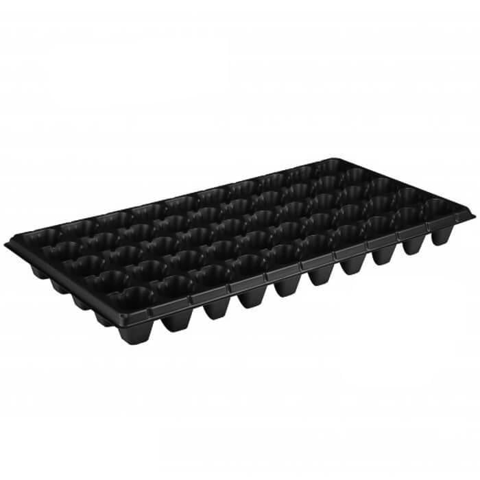 Кассета для рассады из экологичного полистирола на 50 ячеек 54х28 см (BP-A1707)