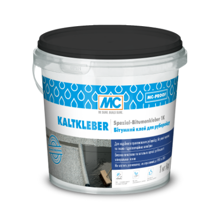 Клей битумный для рубероида MC-Bauchemie Kaltkleber 5 кг