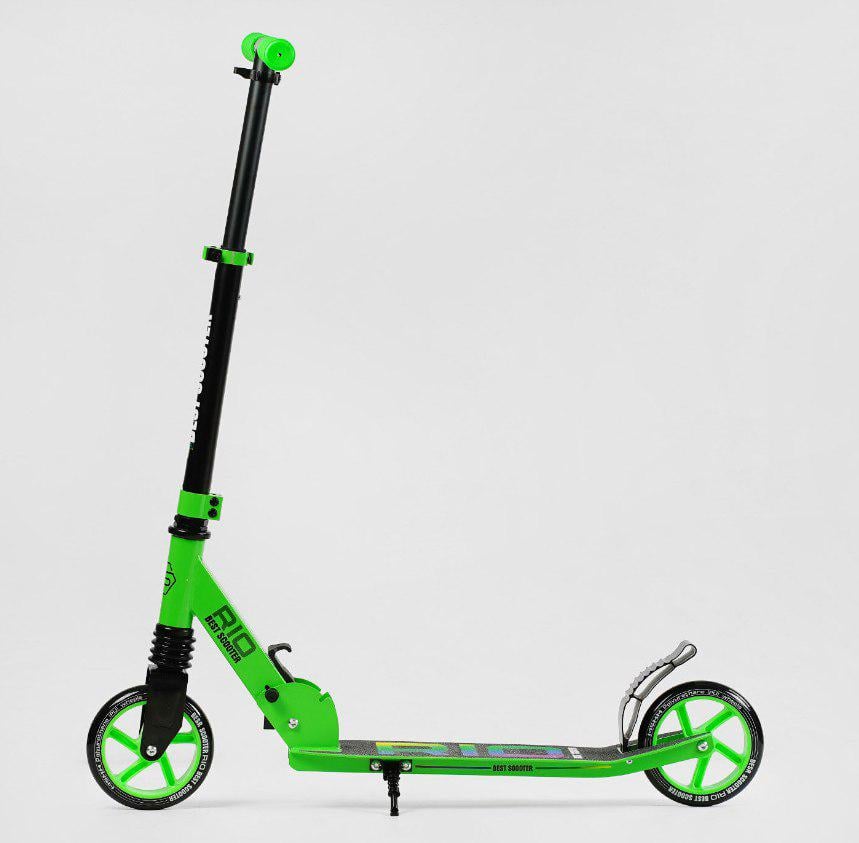 Самокат двухколесный Best Scooter R-12005 колеса PU 145 мм (136363) - фото 1 Самокат двухколесный Best Scooter R-12005 колеса PU 145 мм (136363) - фото 1