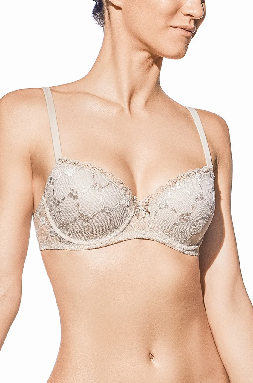 Бюстгальтер BRIGITTE B формована чашка SELENE 75B Бежевий (BRIGITTE/LIF/03/75B)