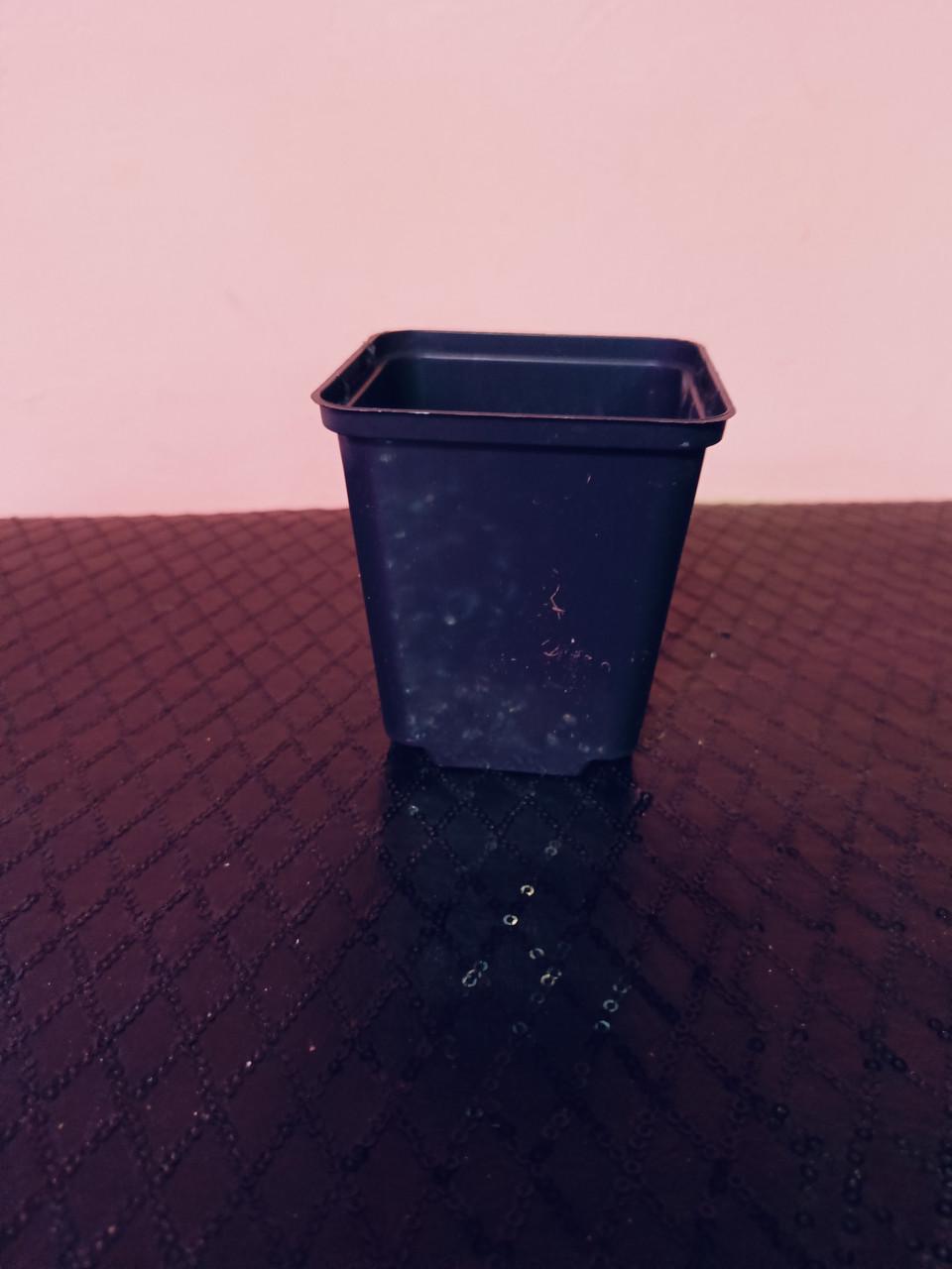 Вазон дренажний технічний квадрат d 9 см (2415528463)