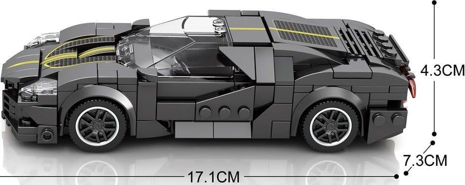 Конструктор гоночный автомобиль Reobrix 685 298 детали - фото 6 Конструктор гоночный автомобиль Reobrix 685 298 детали - фото 6