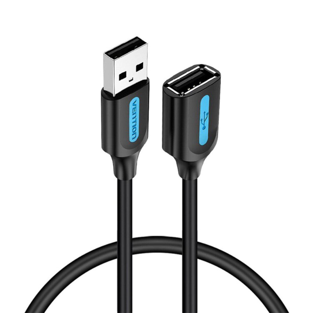 Кабель-удлинитель Vention CBHBI USB 3.0 A Male - A Female 3 м Black (25173632)