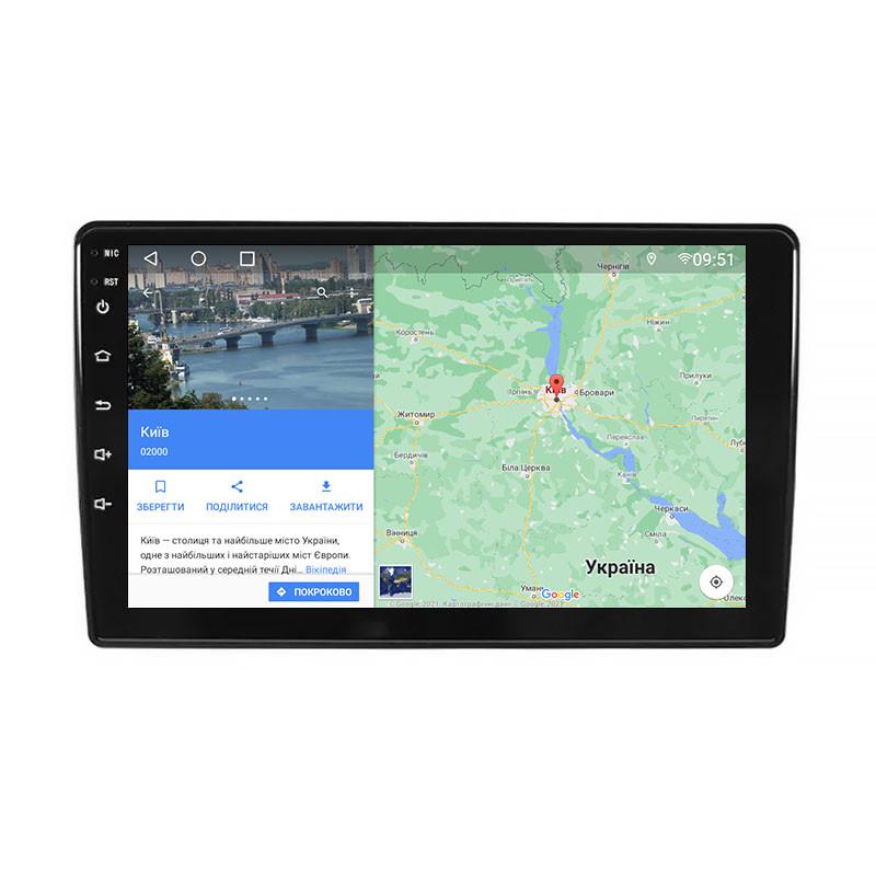 Автомагнітола 2 DIN Lesko W-09 9" 4/32 Gb 4G Top CarPlay GPS Android - фото 4