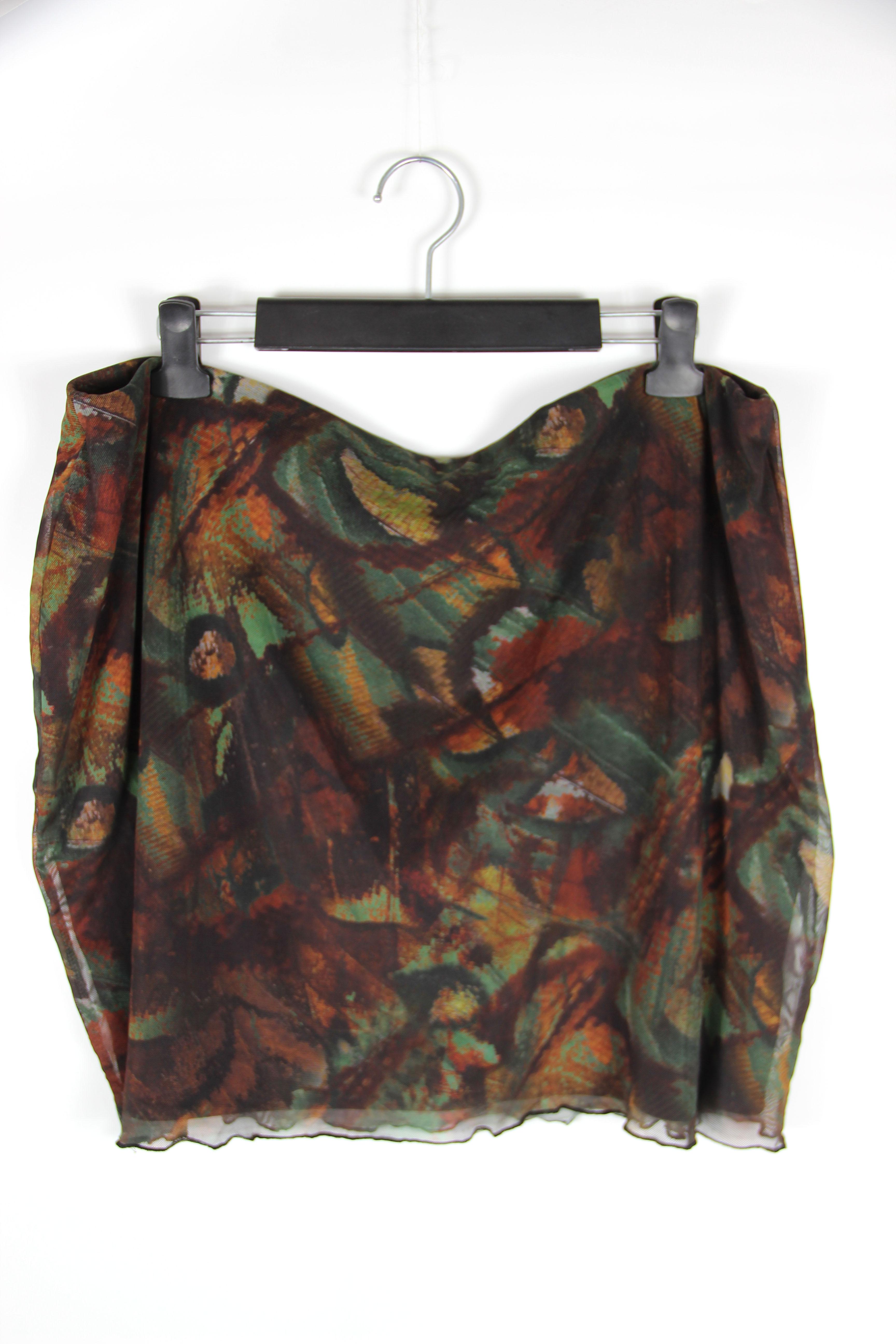 Юбка Pretty Little Thing принт 877456 р. 52 Черный (5715503417623)