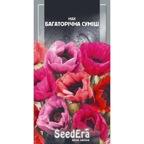 Семена цветов Сімейний сад Мак многолетняя смесь 0,1 г (CS-1079)