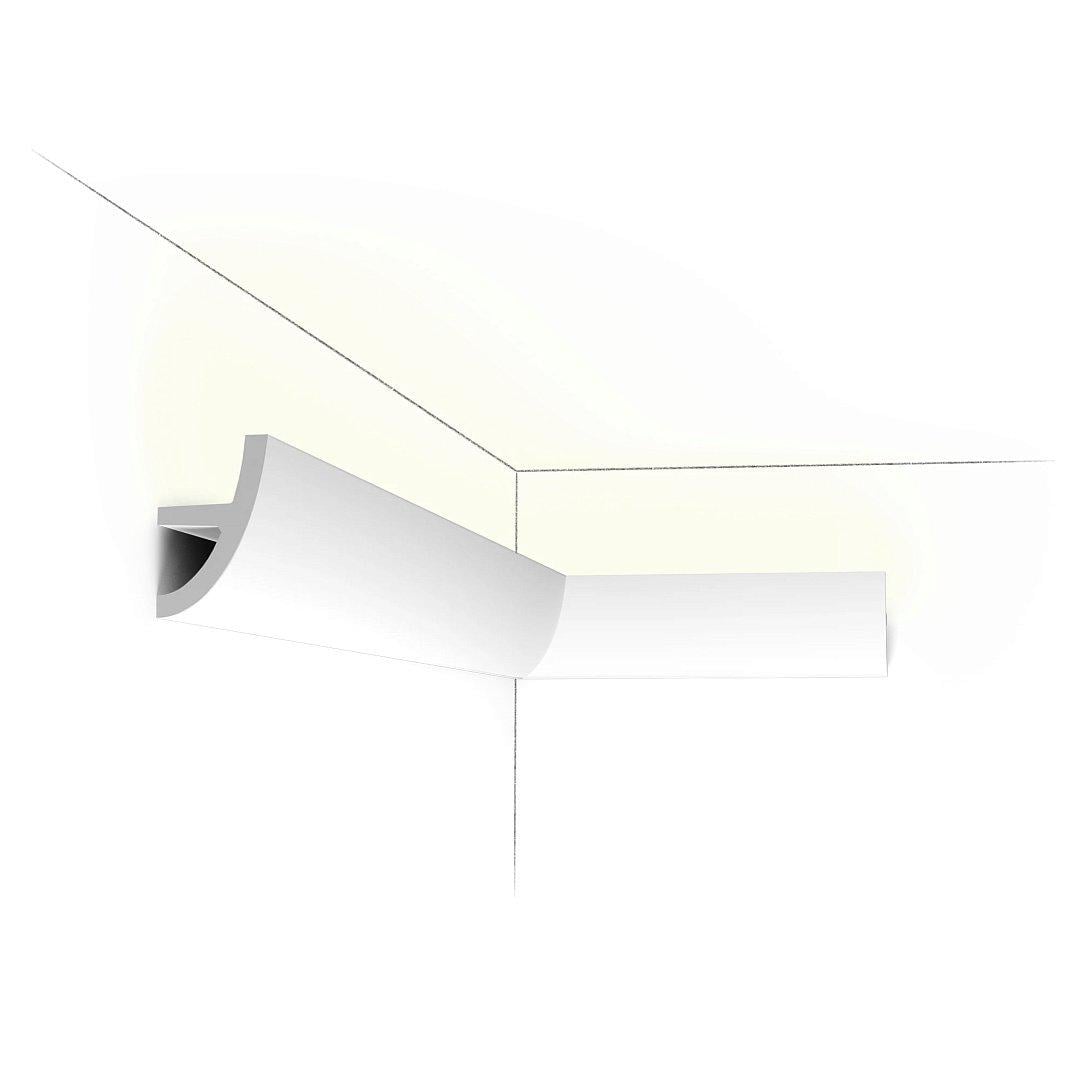 Карниз полиуретановый Orac Decor C373 жесткий 50х80x2000 мм (28955580)