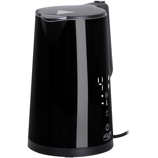 Электрочайник Adler AD 1345 STRIX установка температуры 2200 Вт 1,7 л Black (AD1345B) - фото 2