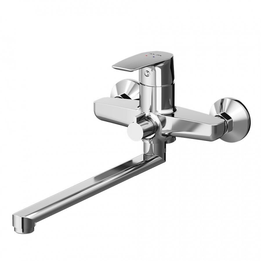 Смеситель для ванны и душа AM.PM Gem с длинным изливом (F90E90000)