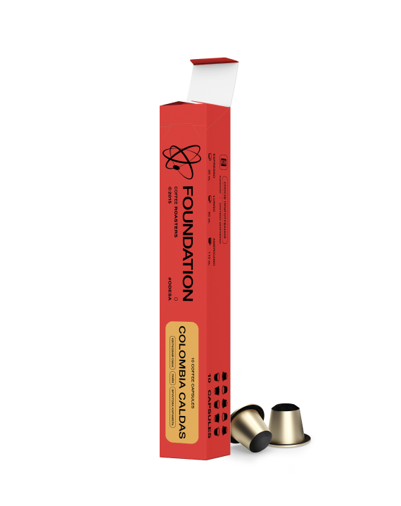 Кофе в капсулах FOUNDATION COFFEE ROASTERS Колумбия Caldas 10 шт.