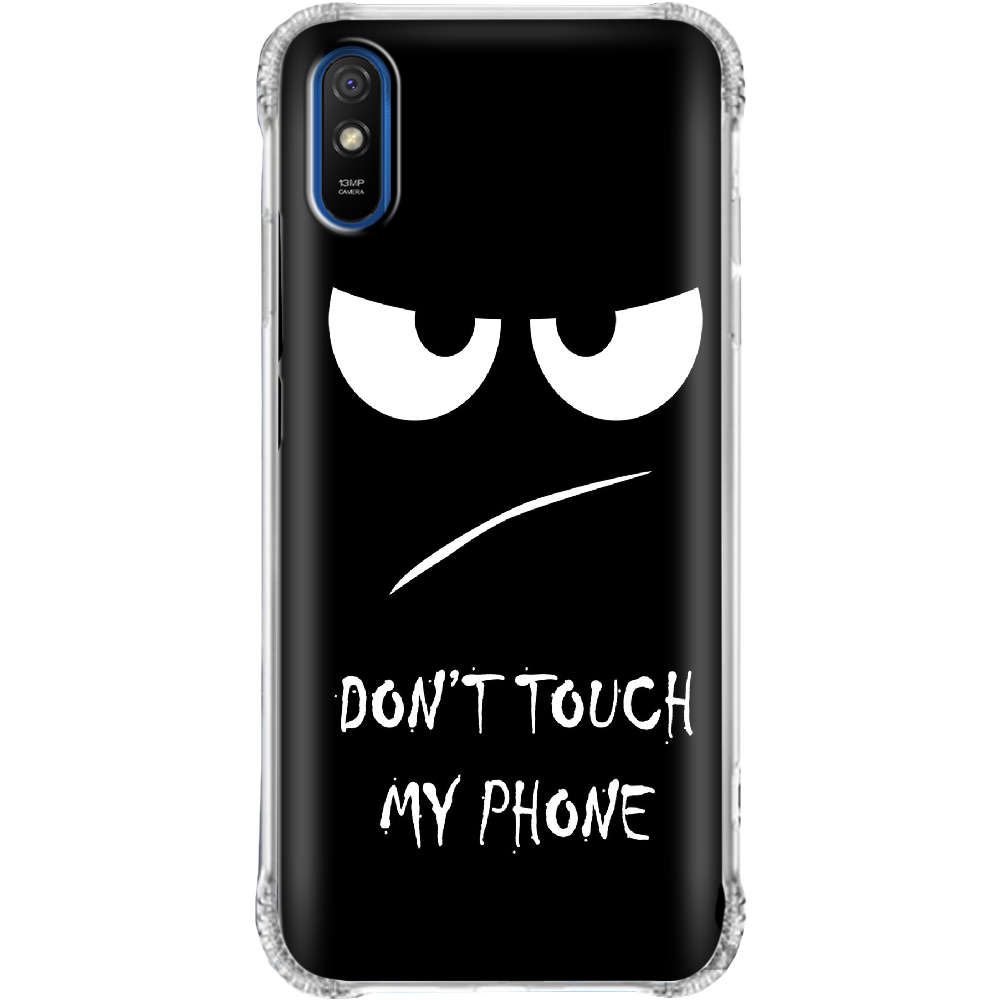 Чехол BoxFace Xiaomi Redmi 9A Don't Touch my Phone Прозрачный противоударный силикон (40304-up535-940304)