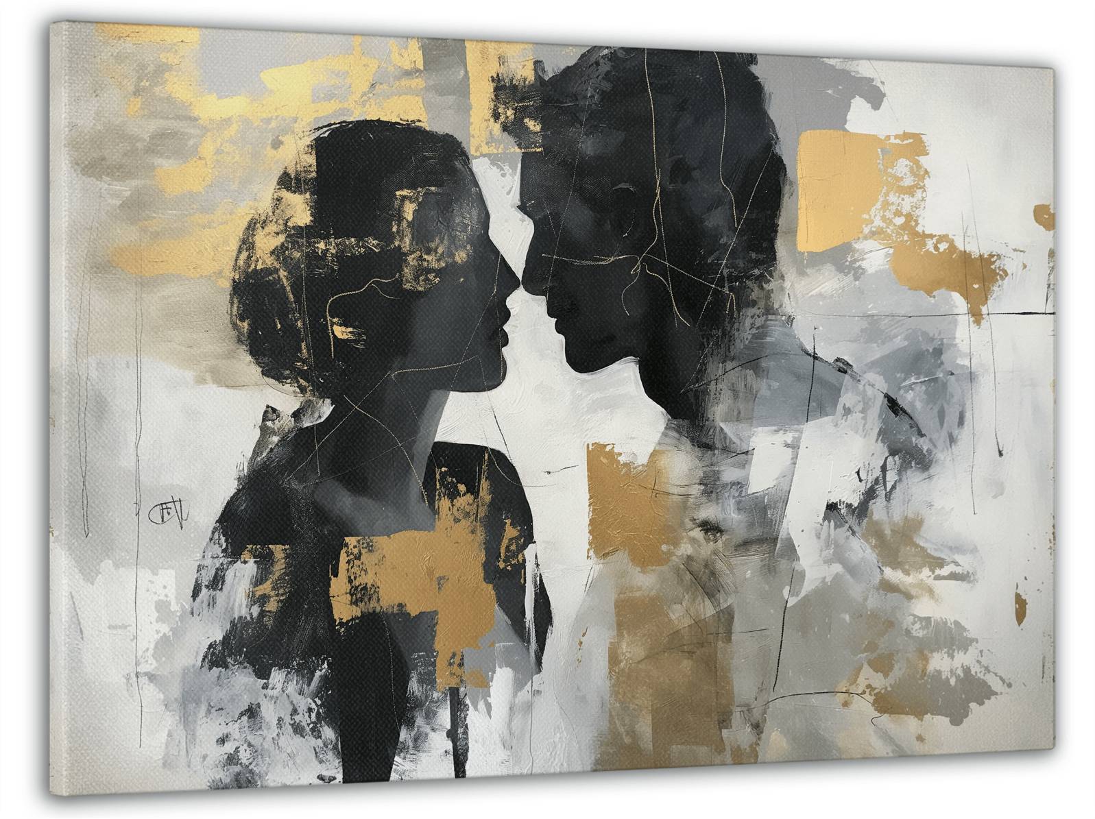 Картина на стену с эффектом 3D Силуэты страсти для 60x100 см (MN10121) Картина на стену с эффектом 3D Силуэты страсти для 60x100 см (MN10121)