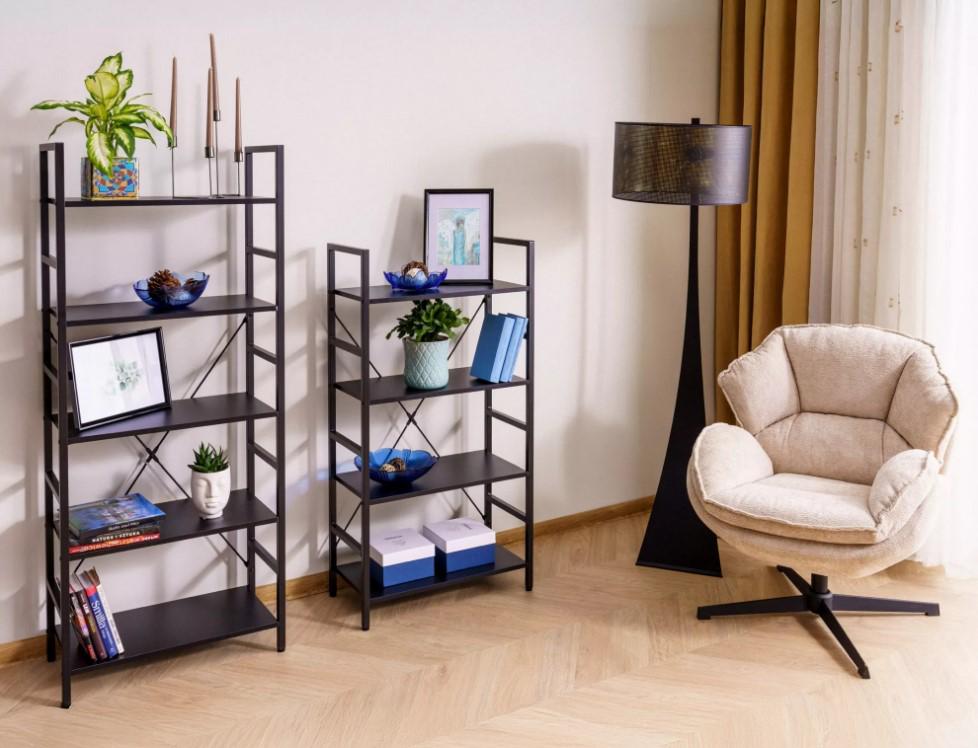 Стелаж Signal LOFT R4 115х60х30 см Чорний (LOFTR4C) - фото 7 Стелаж Signal LOFT R4 115х60х30 см Чорний (LOFTR4C) - фото 7