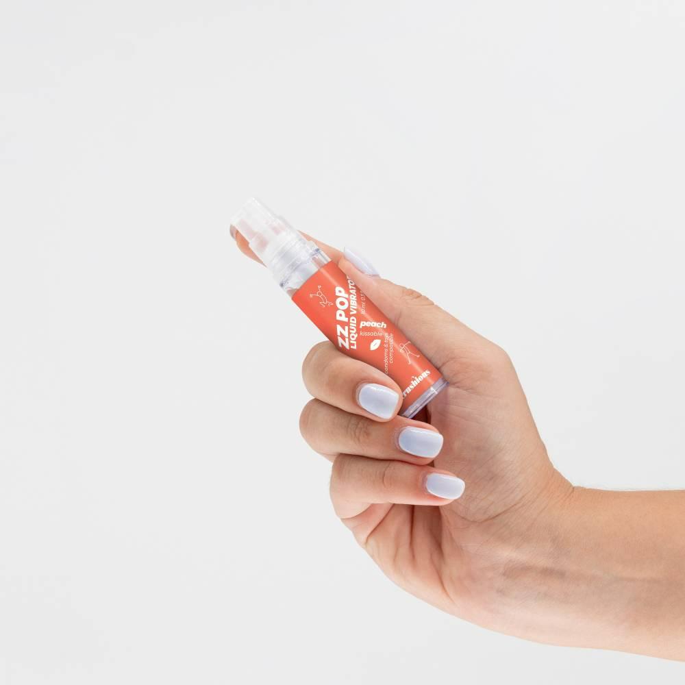Вибратор жидкий со вкусом персика Crushious Zz Pop 10 мл - фото 3 Вибратор жидкий со вкусом персика Crushious Zz Pop 10 мл - фото 3