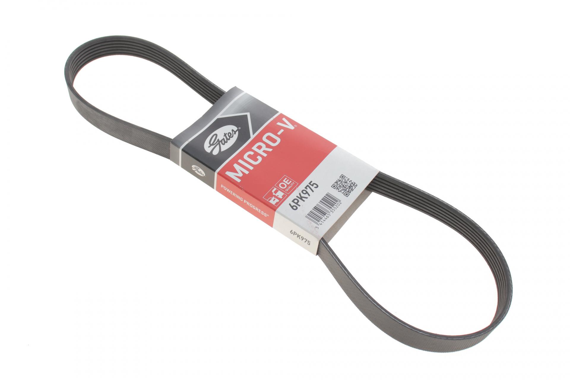 Ремень генератора GATES Peugeot Partner 1.6 HDI 08- (6PK975)