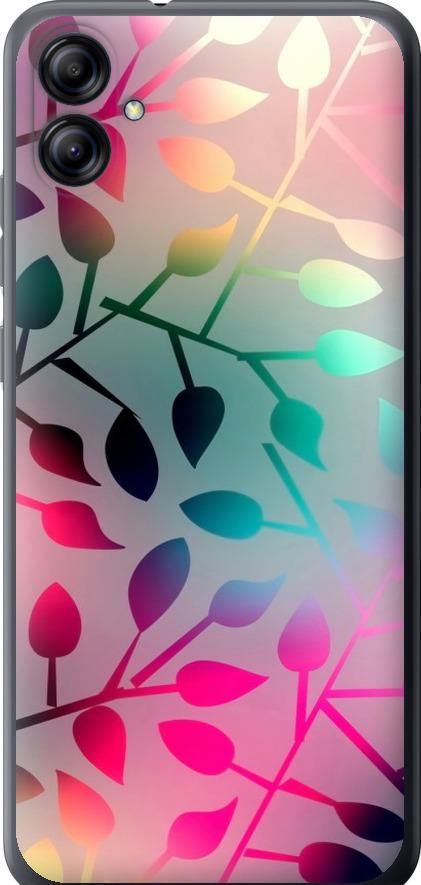 Чехол на Samsung Galaxy A04e A042F Листья (2235u-2908-42517)