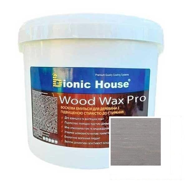 Краска-воск для дерева Wood Wax Pro 0,8 л Пепел (14685654)