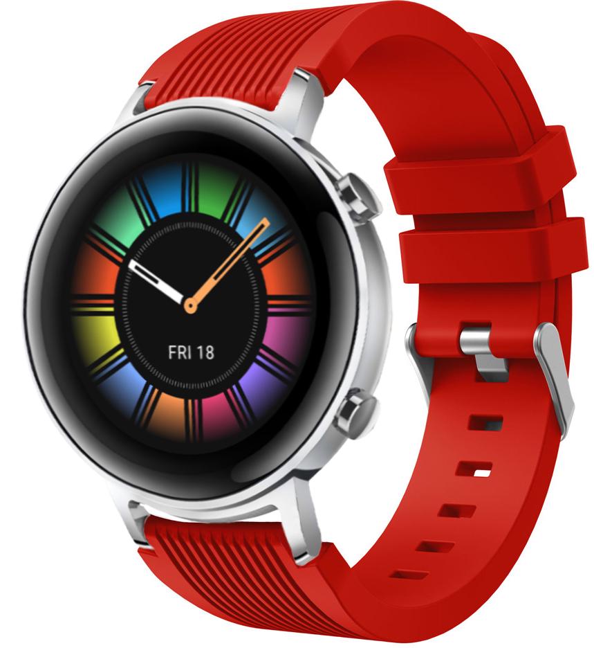 Ремешок Line для Huawei Watch GT 2 42 мм Red (19428)