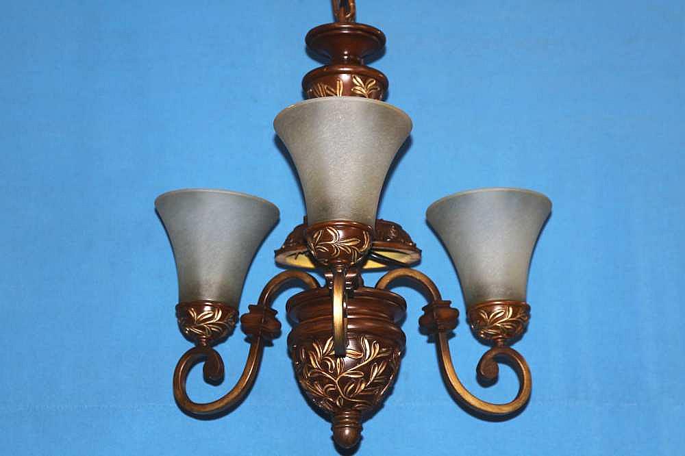 Люстра с плафонами Ray L2196CG/3 W0562 (IR006752)