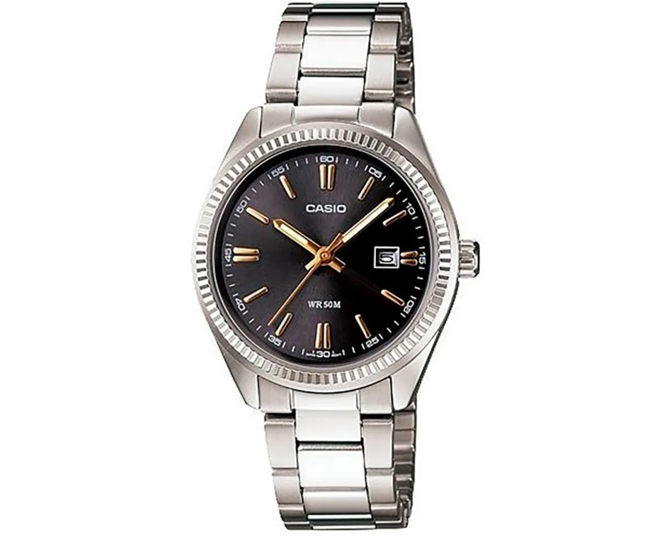 Наручний годинник жіночий Casio LTP-1302D-1A2VDF d 30 мм Срібний/Чорний (2535522995) - фото 1 Наручний годинник жіночий Casio LTP-1302D-1A2VDF d 30 мм Срібний/Чорний (2535522995) - фото 1