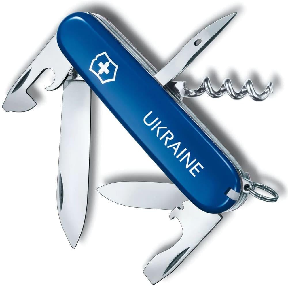 Мультитул Victorinox Spartan Ukraine 1.3603.2 (58-79-Vx13603.2_ T0140u)