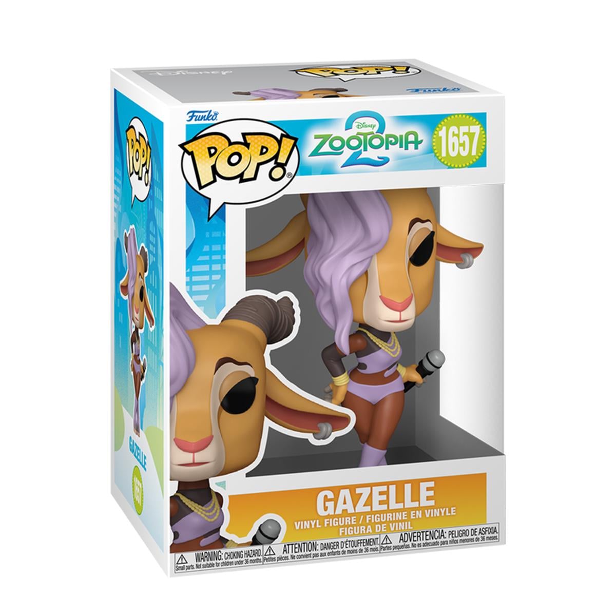 Детская игровая фигурка Funko POP коллекционная Зверополис Газель Zootopia Gazelle (86639) Детская игровая фигурка Funko POP коллекционная Зверополис Газель Zootopia Gazelle (86639)