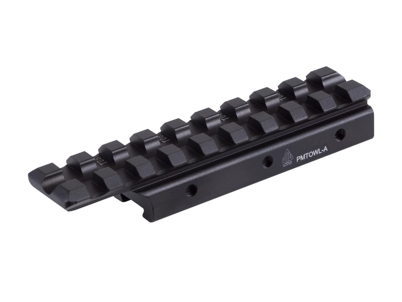 База крепления Leapers UTG AIRGUN ласточкин хвост 9-11 мм на Пикатине 15x100 мм (MNT-PMTOWL-A) - фото 2 База крепления Leapers UTG AIRGUN ласточкин хвост 9-11 мм на Пикатине 15x100 мм (MNT-PMTOWL-A) - фото 2