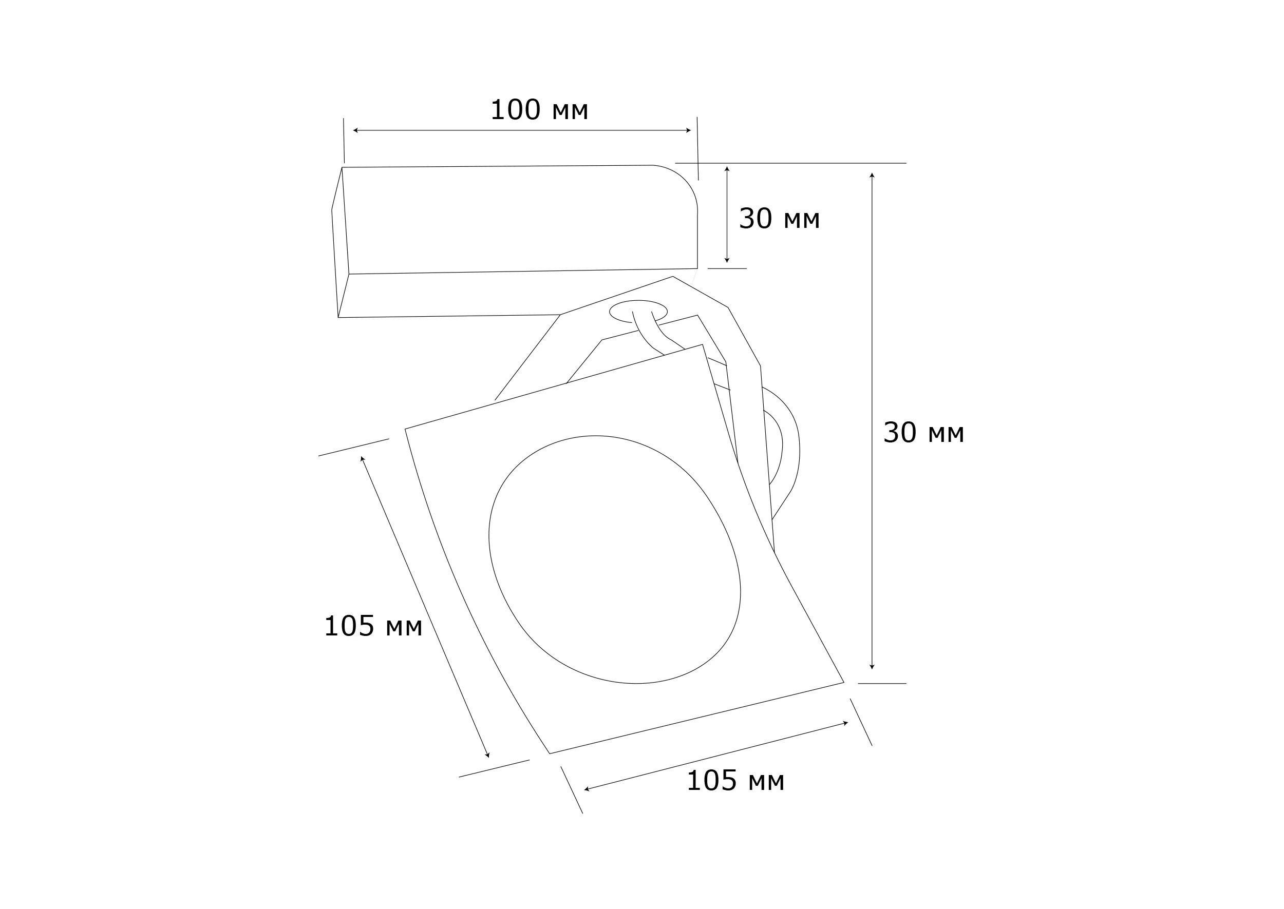 Трековий світильник MJ-Light H111 LED7W WH 4000K (9420763) - фото 2 Трековий світильник MJ-Light H111 LED7W WH 4000K (9420763) - фото 2