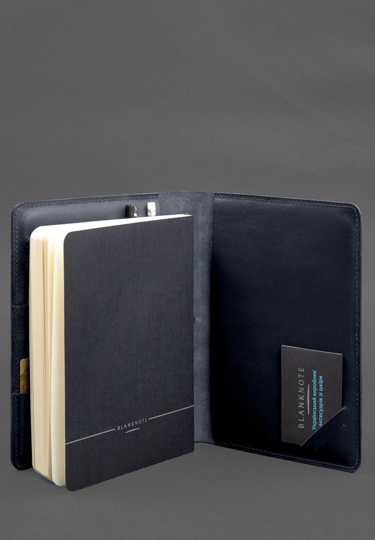 Блокнот шкіряний Софт-бук 9.4 А5 Синій (A-028802) - фото 10 Блокнот шкіряний Софт-бук 9.4 А5 Синій (A-028802) - фото 10