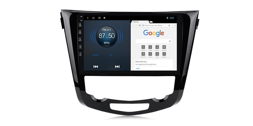 Автомагнітола штатна Phantom DVA-1033 Nissan Xtrail/Qashqai 2013- climate 10" (PH-918)