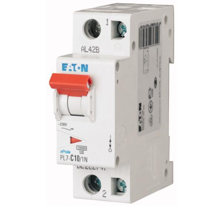 Автоматичний вимикач Eaton Moeller PL7-C10/1N