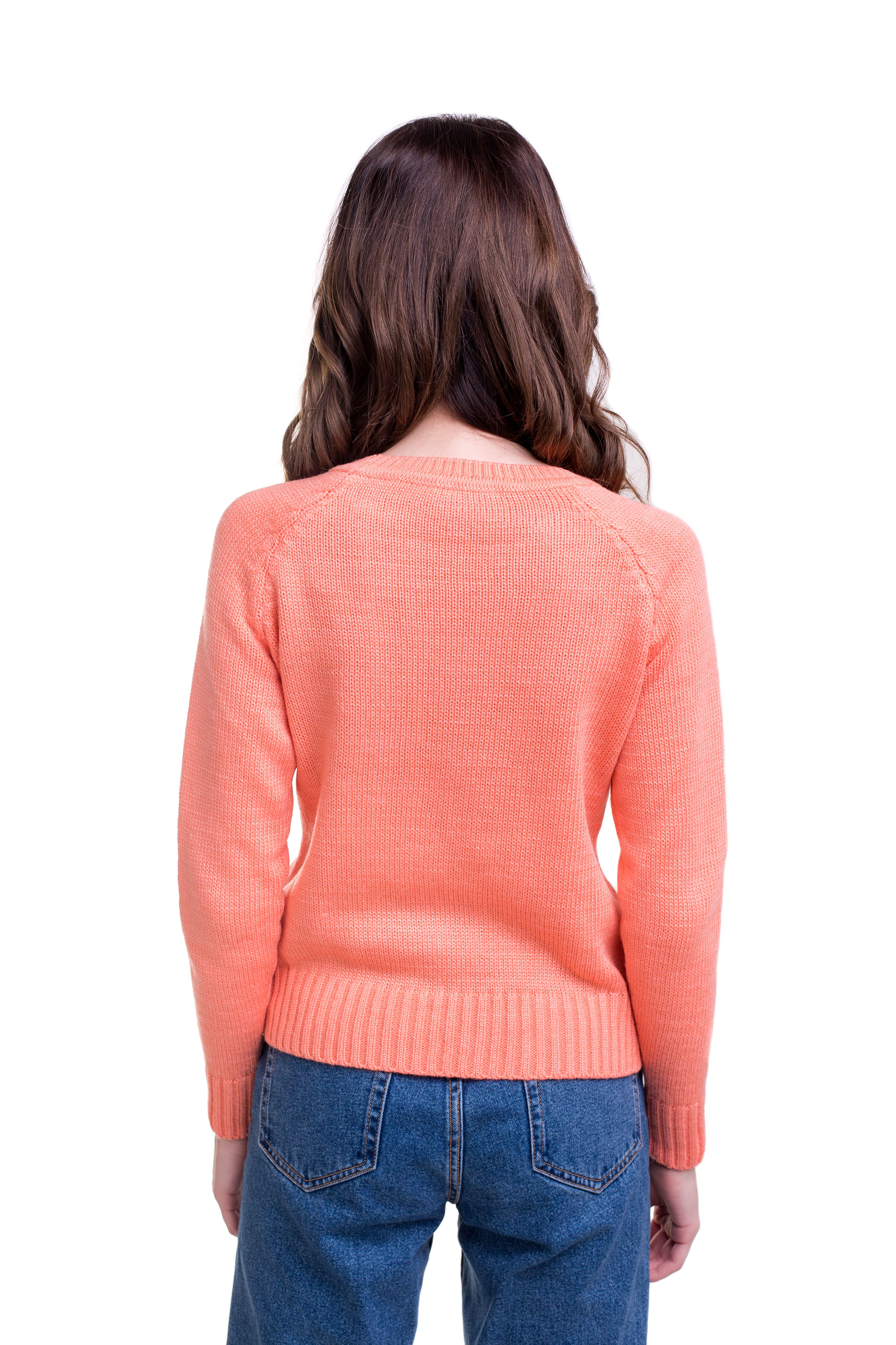 Джемпер женский Bakhur L Персиковый (3156 Пр 48) - фото 4