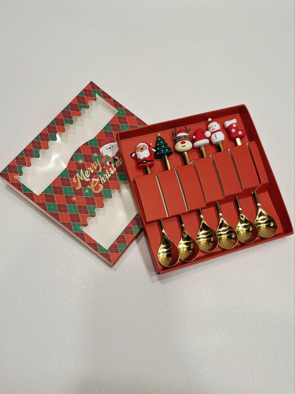 Подарочный набор ложек Merry Christmas 6 шт (1758)