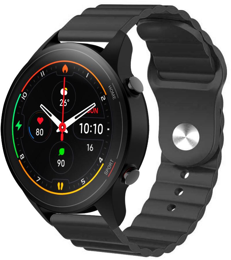 Ремешок Wave для Xiaomi Mi Watch 22мм Black (23135-2B)