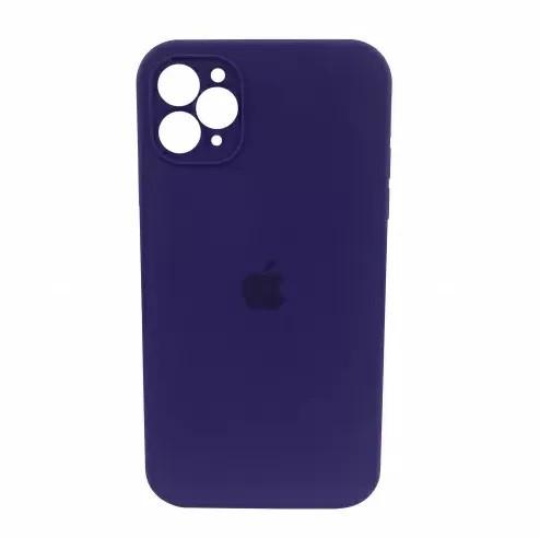 Силиконовый Чехол Накладка Закрытая Камера Silicone Case Full Camera Для iPhone 12 Pro Violet Силиконовый Чехол Накладка Закрытая Камера Silicone Case Full Camera Для iPhone 12 Pro Violet