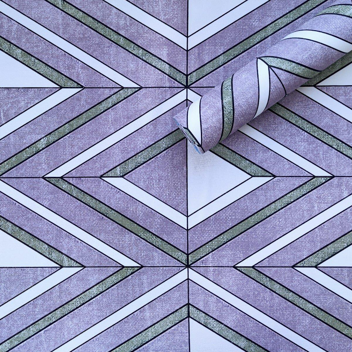 Самоклеящаяся пленка ромбы 0,45х10 м Зеленый (SW-00001257)